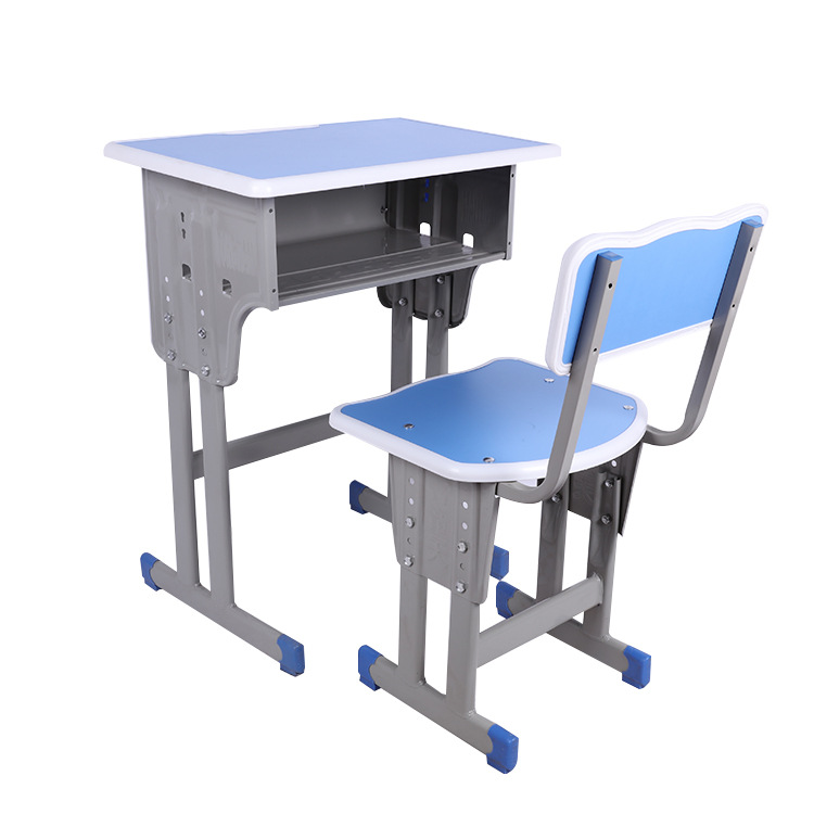 Manufacturer's Self-Supplied School Desks and Chairs, Liftable Children's Study Table, Study Desk and Chair Writing Desk Set
