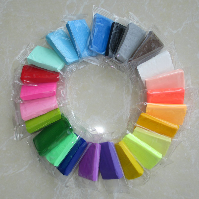 Factory Wholesale 20g Environmentally Friendly Colored Clay Toddler Colored Clay Kidsren's DIY Toys Plasticine Clay Sculpture Soft Clay