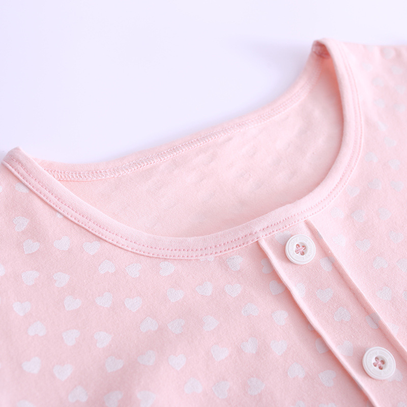 Children's Long-Sleeve Nightgown for Spring, Summer, Autumn, and Winter; Parent-Child Matching Girls' Dress; Summer Baby Loungewear; Air Conditioning Clothing; Princess Style