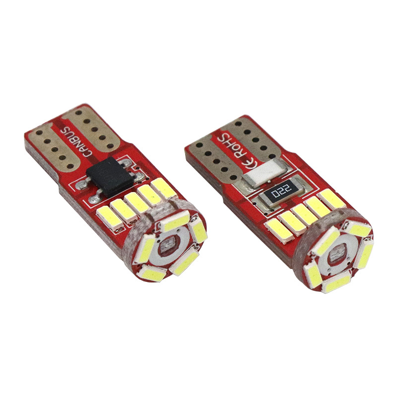 Longda decoding width indicator lamp T10 4014 15smd width indicator lamp highlight reading lamp car infinite lamp