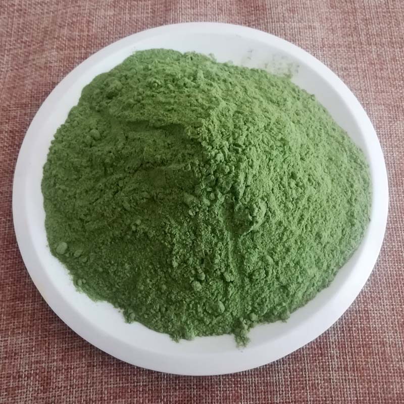 Factory Direct Supply Wholesale Spinach Powder Dehydrated Vegetable Powder Hot Air Dry Baked Pasta Pastry Raw Materials Powder Delicate