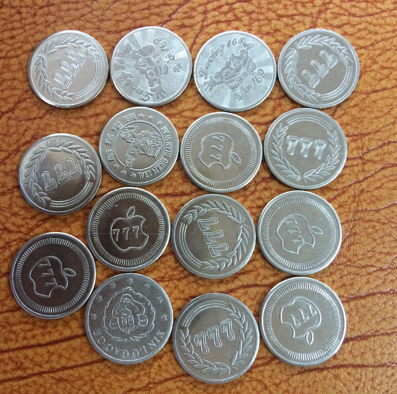 Оптовая фабрика игровые монеты для кукол, специальные металлические памятные монеты для игровых автоматов