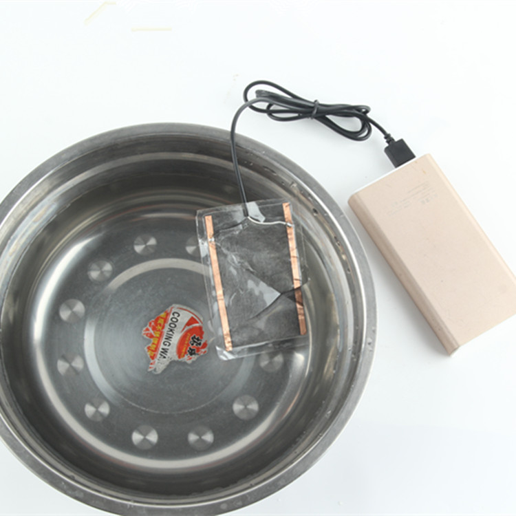 USB heating piece hand warmer film scarf heating piece carbon fiber coaster heating crawling pet piece bending resistance