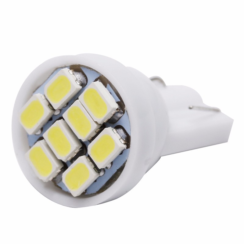 Car LED width indicator light T10 1206 3020 8SMD reading light license plate light door side light