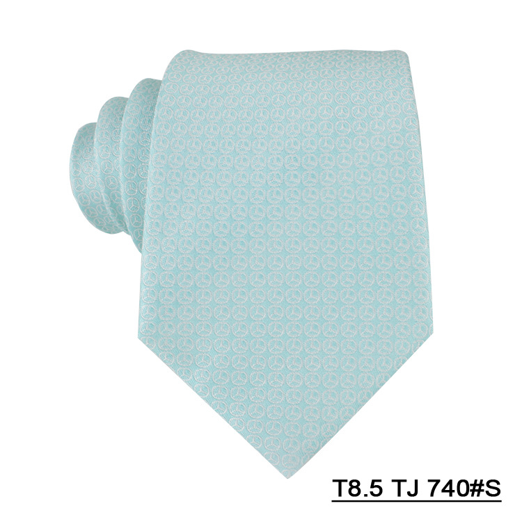 Tie Production Experience Enterprise School Bank Logo Tie Men and Women Processing Custom-Made Tie Manufacturer