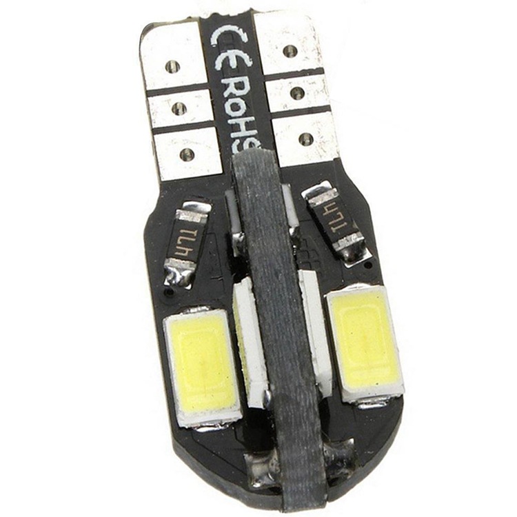 Car Light Bulb T10 Canbus 5630 8Smd Width Indicator Light License Plate Light Car Led Small Light Bulb Multi-Color
