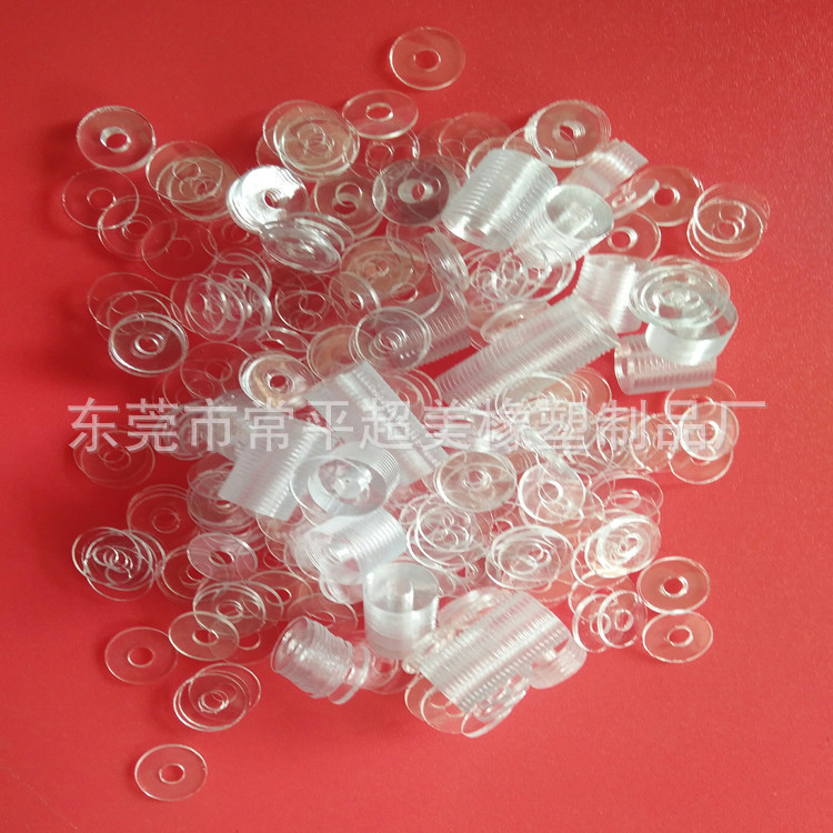 Manufacturer Supplies Transparent Pvc Gaskets, Pc Pe Screw Washers, Waterproof Sealing Plastic Washers, Transparent Spacers in Stock