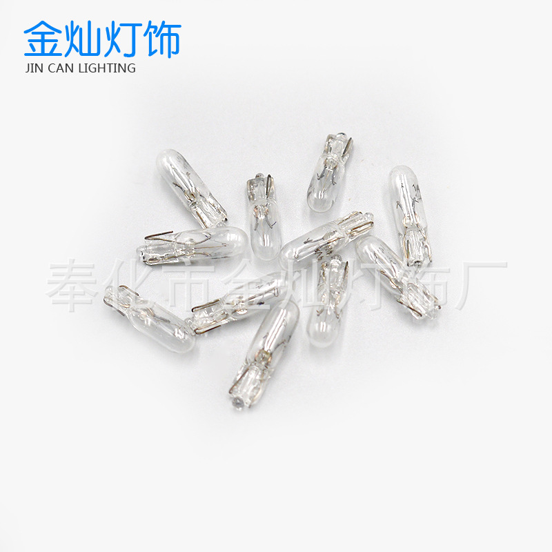 Ningbo Factory Wholesale Earthquake-Resistant Indicator Light Bulb Micro Light Bulb Car Indicator Light Instrument Bulb Welding Wire Meter Bulb