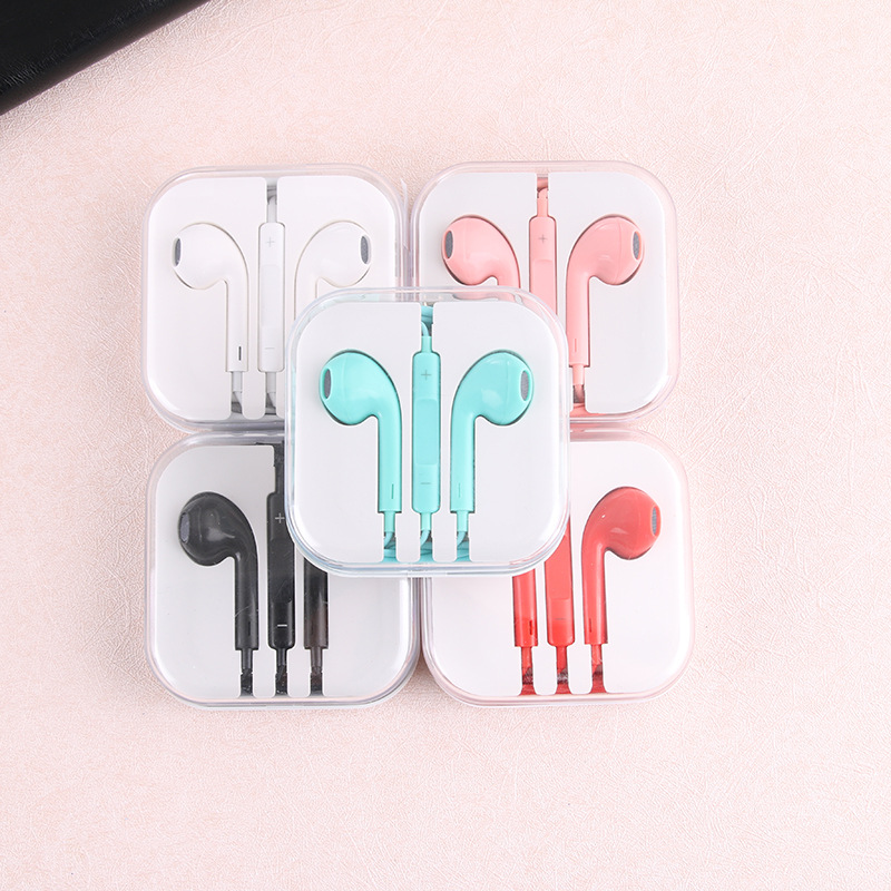 type-c In-Ear Bluetooth Apple 15 Headset Wired for Android Round Hole Wire Control iPhone Flat Headset