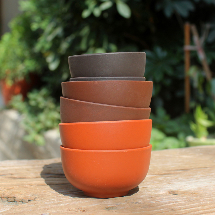 Zisha Tea Cup Small Cup Zisha Small Tea Cup Tea Kung Fu Small Tea Cup Single Ceramic Household Cup Tea Set Mini