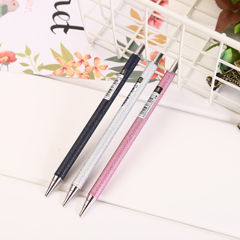 Direct selling new metal mechanical pencil fresh texture unsharpened pencil children students creative holiday gift prizes
