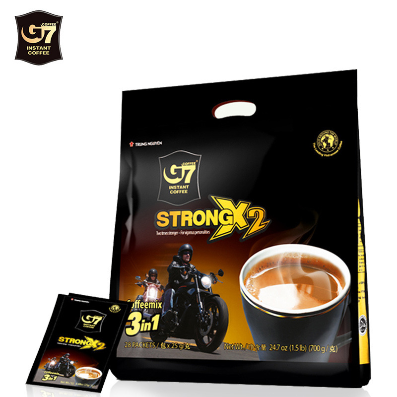 Vietnam Zhongyuan G7 Espresso 3-in-1 Instant 700g Three-In-One Espresso Powder New Product Rich