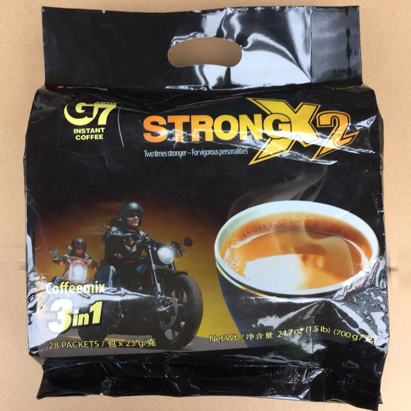 Vietnam Zhongyuan G7 Espresso 3-in-1 Instant 700g Three-In-One Espresso Powder New Product Rich
