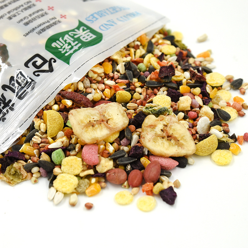 Hamster Food Small Pet Supplies Hamster Food Self-matching Grain Seafood Food Fruit and Vegetable Food Bread Worm Dried Golden Bear