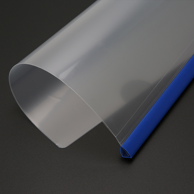 Huajie Factory Direct Sales Thickeneded A4 Lever Clip Transparent Lever Clip Test Paper Clip File Clip Office Supplies Wholesale