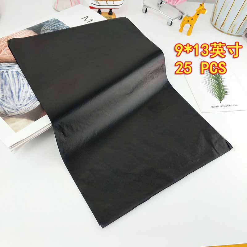 Фабрика черная односторонняя графитовая копировальная бумага для рисования