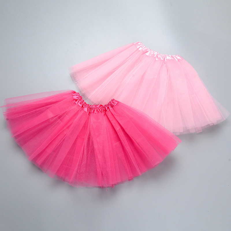 New Style Dance Skirt Girl's Skirt European and American Mesh Skirt Children's Skirt tutu Skirt Ballet Puff Skirt