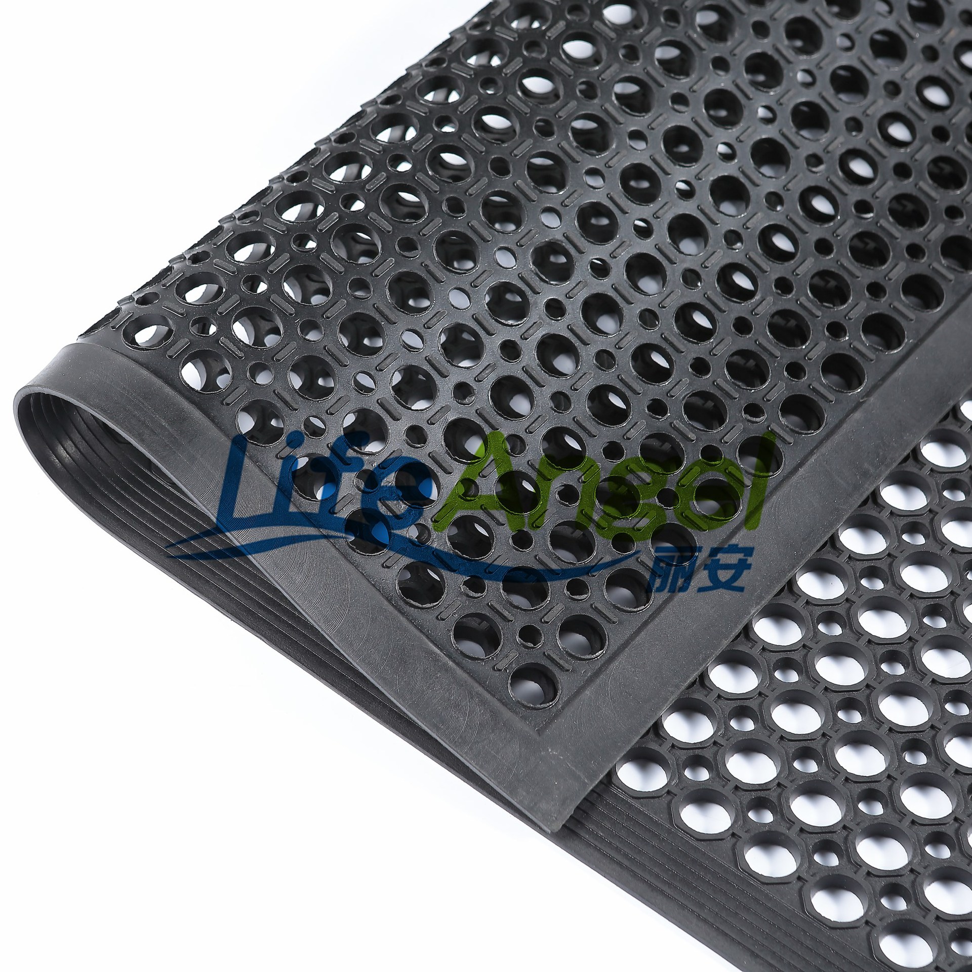 1500*900 Anti-Slip Floor Mat Rubber Anti-Slip Mat Hydrophobic Hole Mat Qingdao Manufacturer Gny