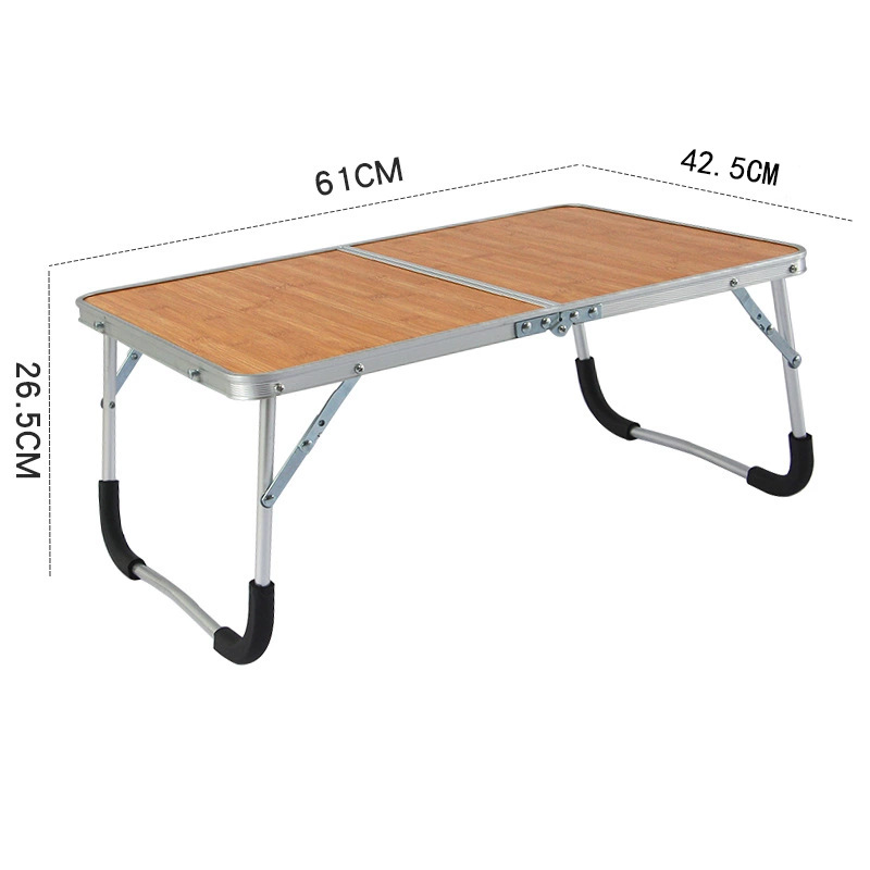 Folding Computer Desk Large, Medium and Small Aluminum Alloy Folding Dining Table Outdoor Camping Picnic Barbecue Stall