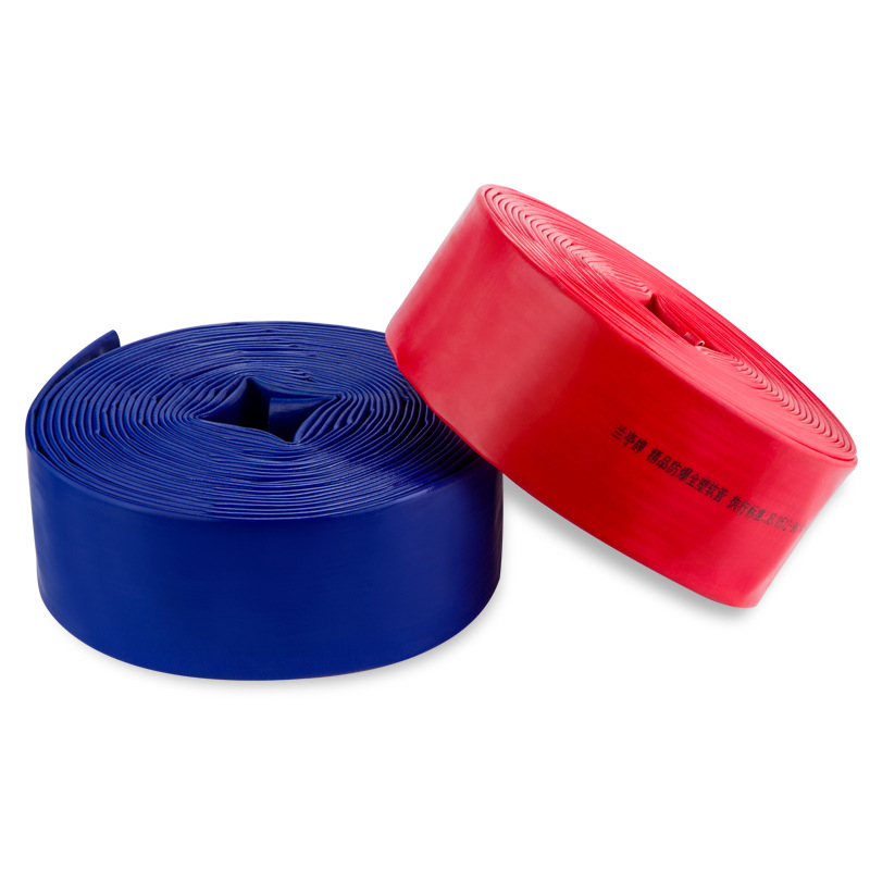 Lanting 4 inch agricultural pvc plastic coated water belt antifreeze soft water pipe high pressure wear-resistant explosion-proof water pipe industrial landscaping
