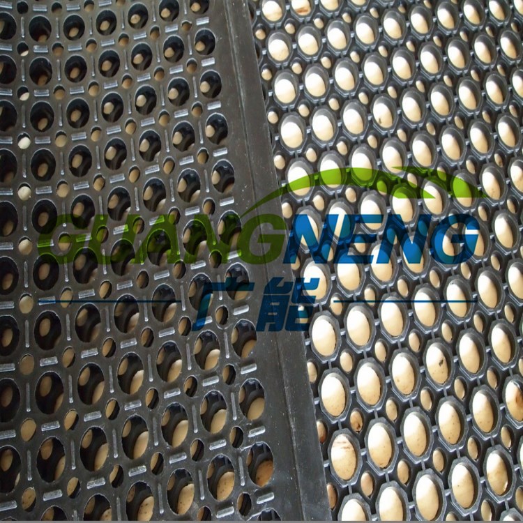 1500*900 Anti-Slip Floor Mat Rubber Anti-Slip Mat Hydrophobic Hole Mat Qingdao Manufacturer Gny