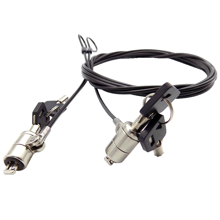 Digital device tablet computer key mechanical lock universal metal notebook lock security anti-theft computer lock