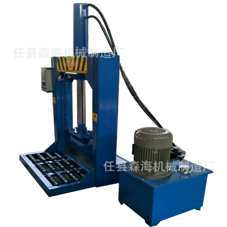 Vertical Hydraulic Glue Cutting Machine Gantry Guillotine Machine Plastic Film Waste Rubber Rice Barrel Vermicelli Cutting and Shearing Machine