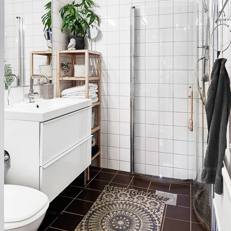 Nordic small white brick 100X100 color interior wall tile kindergarten tile bright wall tile 150X150 kitchen tile