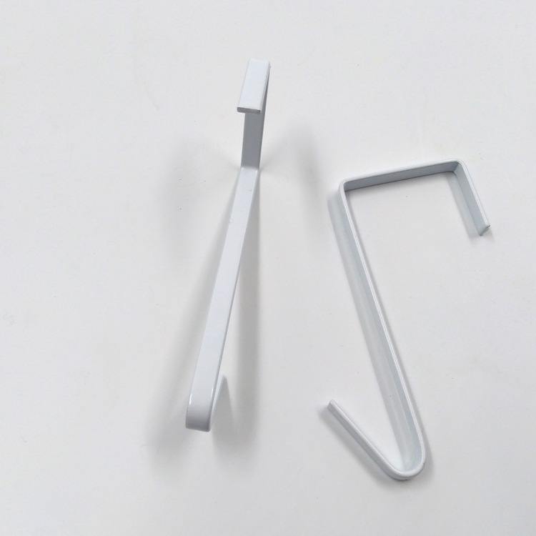 Factory Direct storage hanging bag shrapnel hook storage bag door back Hook universal seamless punch-free hanging door hole flat wire hook