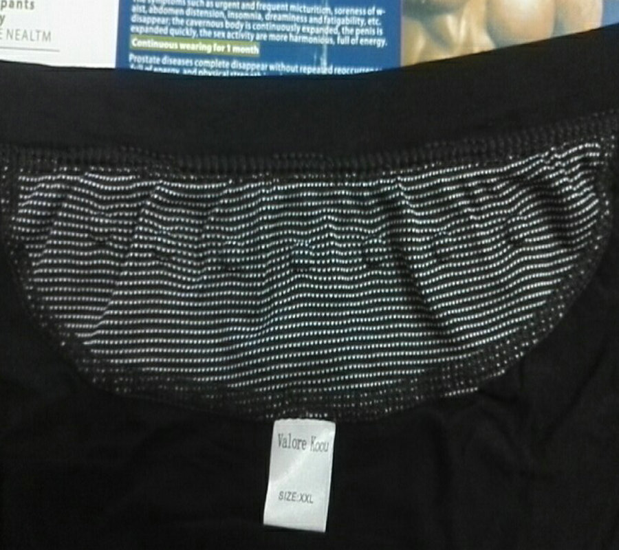 AliExpress Amazon Cross-border Foreign Trade Valorekoou Wei Pants Weiku Vk Men's Flat-foot Magnetic Health Underwear