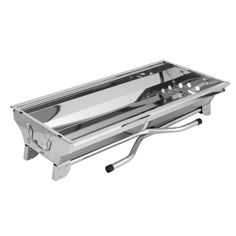 Barbecue Grill Household Large Stainless Steel Barbecue Camping Style Barbecue Stove Outdoor Foldableing Portable Barbecue Grill