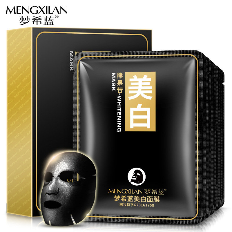 Маска для мужчин Mengxilan, увлажняющая, осветляющая, сужающая поры, уход за кожей, дропшиппинг