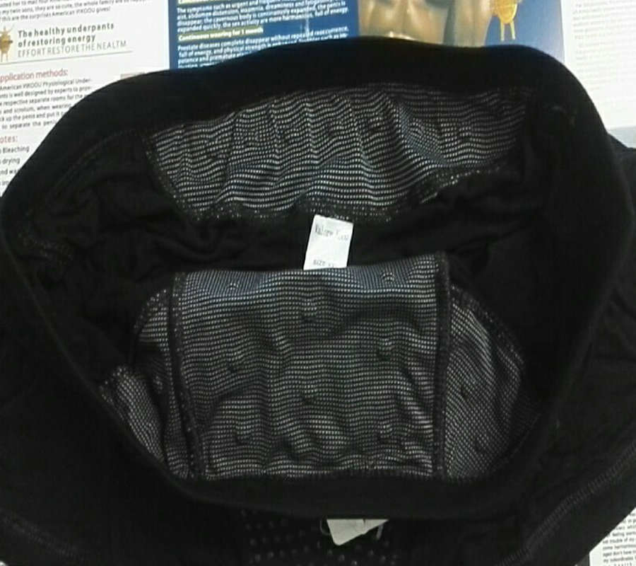 AliExpress Amazon Cross-border Foreign Trade Valorekoou Wei Pants Weiku Vk Men's Flat-foot Magnetic Health Underwear