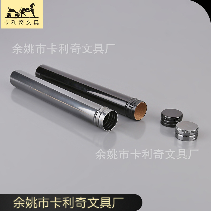 Customized Aluminum Cigar Tube, Moisturizing One-Pack Cigar Accessories, Tea Eyeliner Storage Cigar Tube