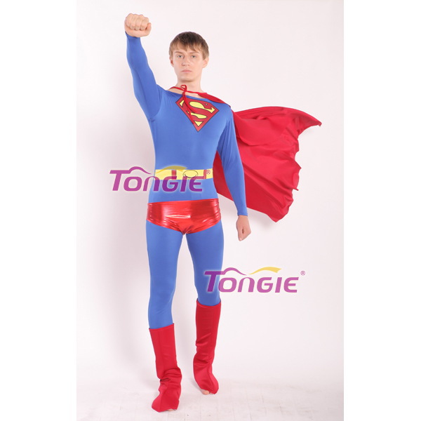 New Carnival Costume Superman Uniform Cosplay Stage Performance Menswear 13CA710