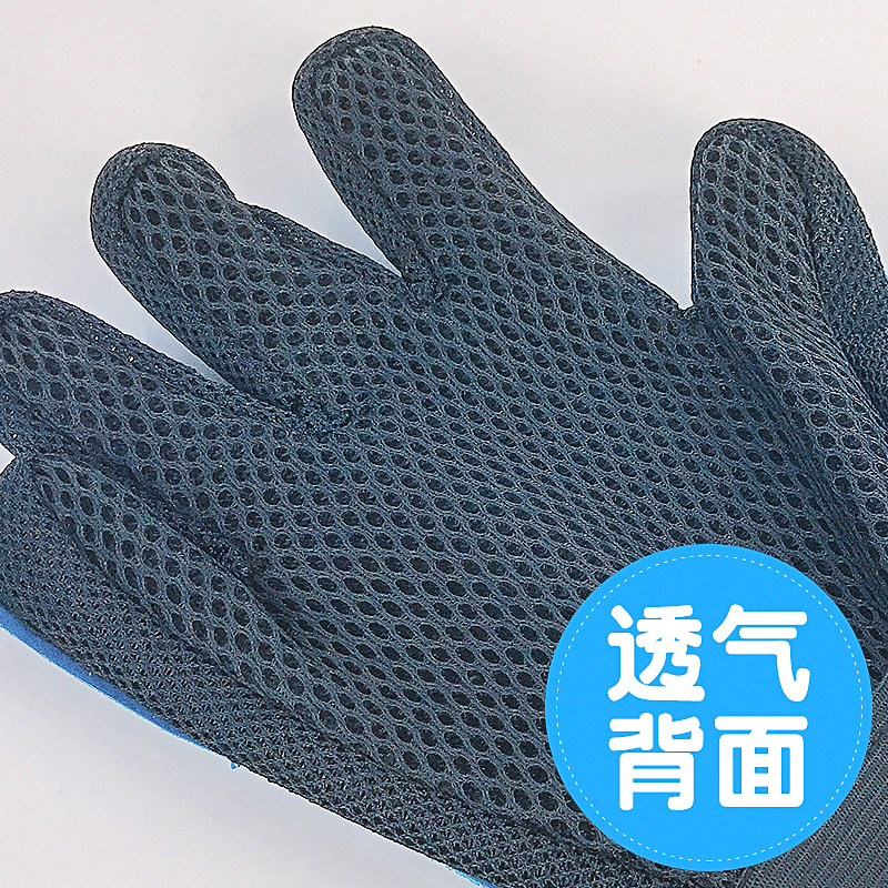 Pet Hair Removal Gloves Small Pet Supplies to Floating Hair Sticker Rabbit Totoro Anti-scratch Bathing Cat Gloves