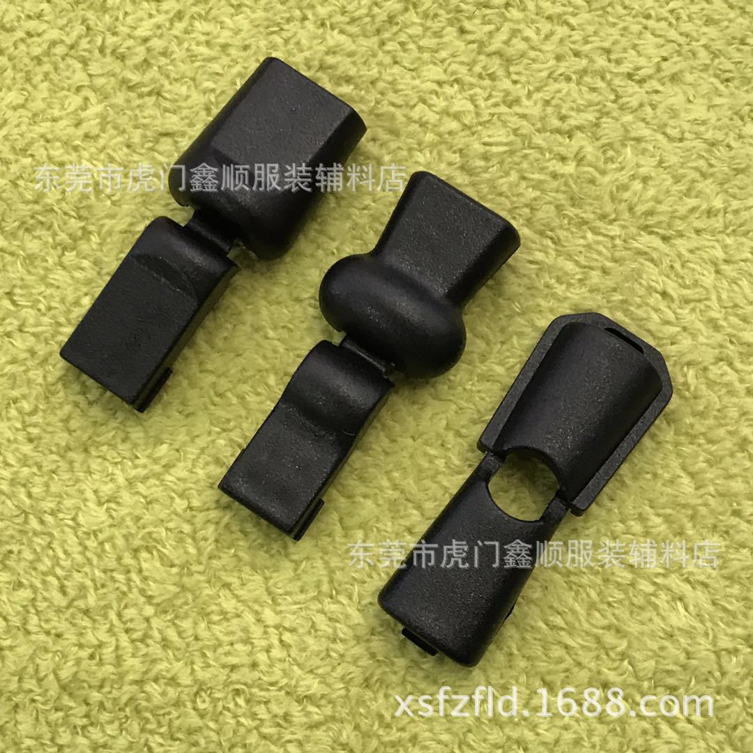 Factory spot high quality plastic clip plastic pull tail rope clip webbing closure buckle bag buckle pressure buckle
