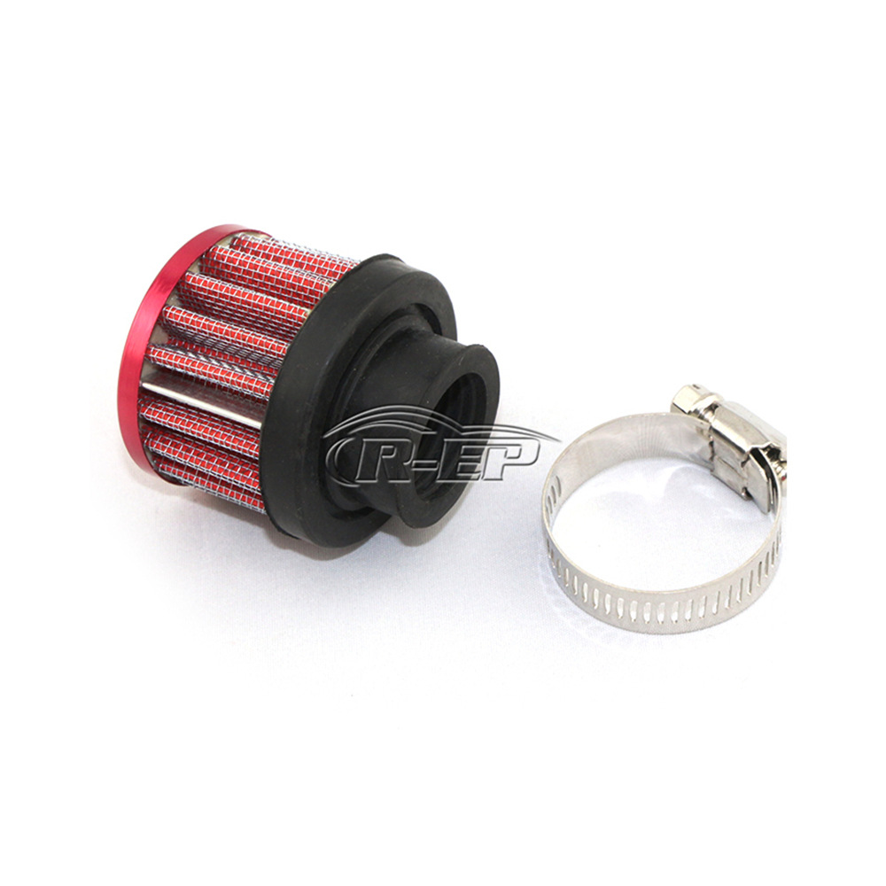 Cross-border hot selling car Mini Mushroom head 25mm 1inch air filter modified exhaust pipe Universal