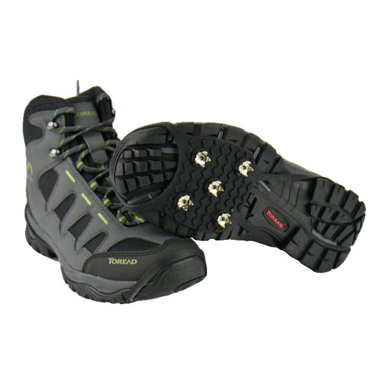 Factory Direct Sales Non-Slip Shoe Covers Silicone Snow Shoe Covers Crampons Simple Outdoor Snow Mountaineering Shoe Covers