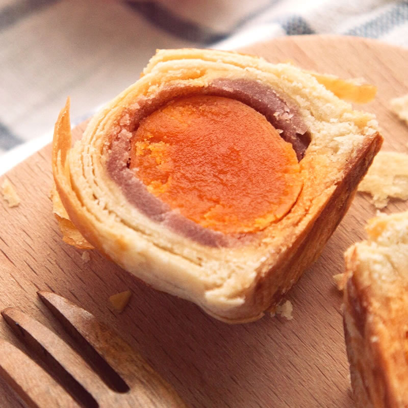 Heyi Xiangshan Red heart salted egg yolk lotus paste egg yolk mooncake filling egg yolk crisp rice dumplings sushi raw materials 16 tablets 20 tablets