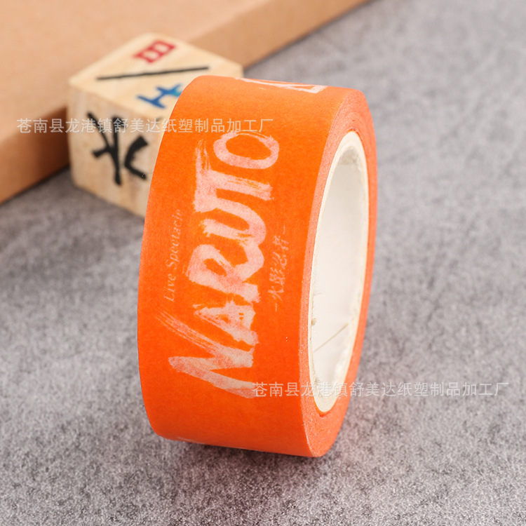 Professional Production of Hand-Shred Japanese Washi Tape Handbook DIY Colorful Cartoon DIY Printing Washi Tape