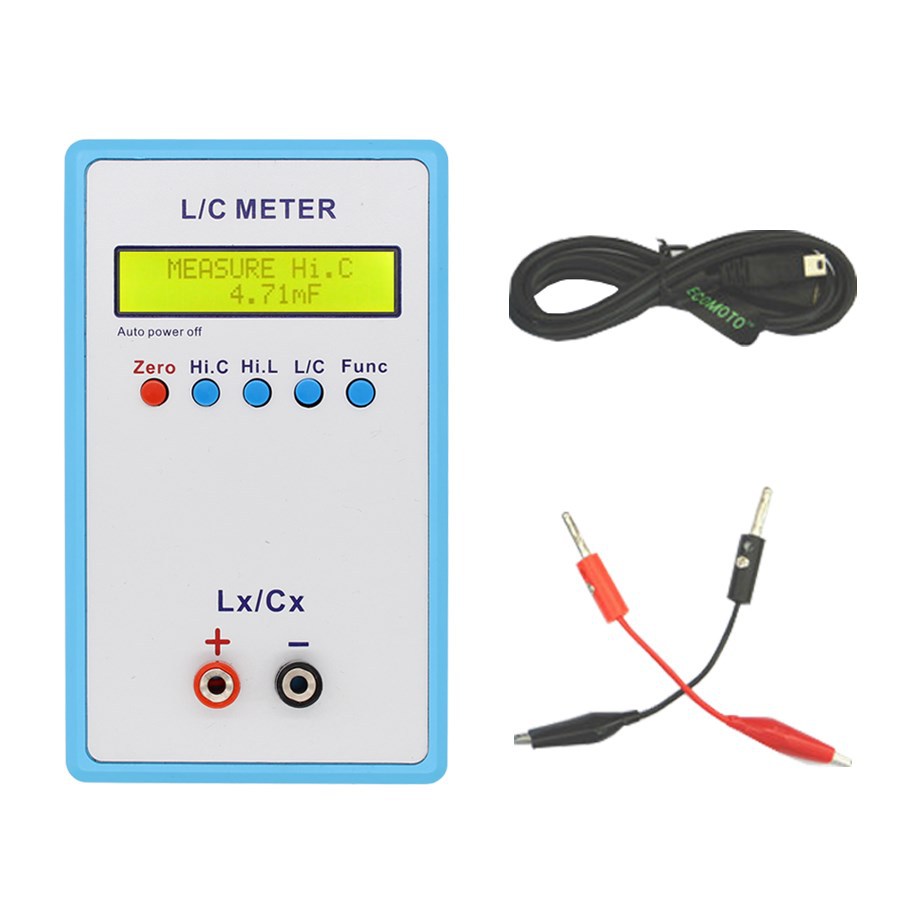 LC-200A HAndheld InductAnce CApAcitAnce Meter InductAnce Meter CApAcitAnce Meter DigitAl Bridge LCR Meter