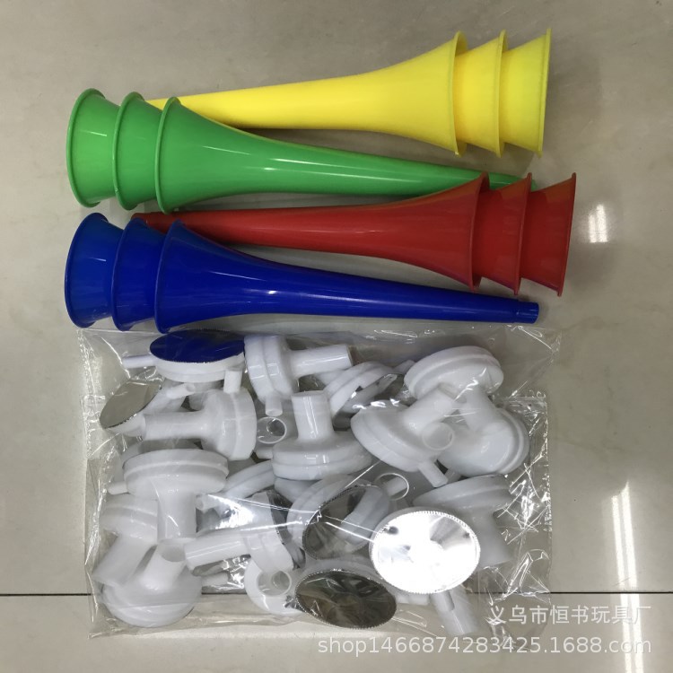 Plastic Horn Sports Meeting Fans Cheering Event Competition 22cm Kidsren's Toys Factory Direct Sales Large Horn
