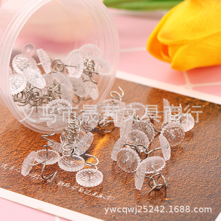 Manufacturer Binding Machine Stainless Steel Twist Nails Round Sofa Holder Bed Sheets Clip Anti-Run Bulk Wholesale Durable