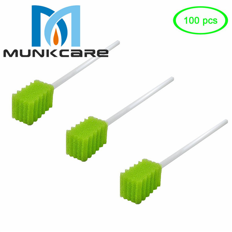 Disposable Oral Cleaning Stick Dental Sponge Stick Infant Tooth Care Stick Tooth-Shaped Disinfection Brush Can Be Customized