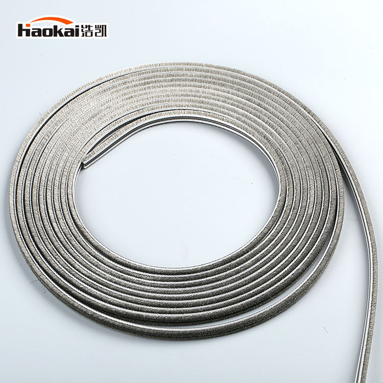 Supply hot selling xindali project special door and window sealing wool, imitation siliconized wool 7*5/5*5/5*5/6