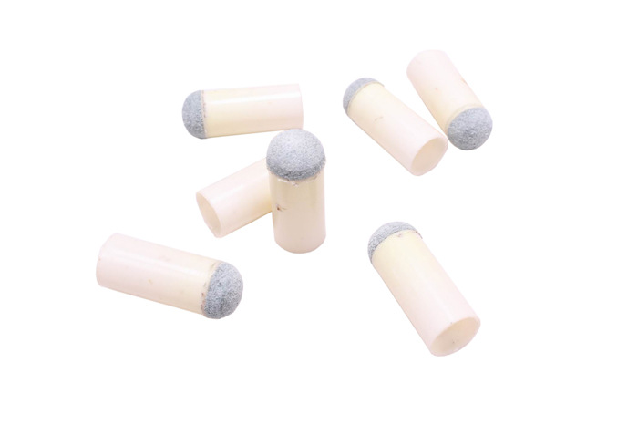 Billiard Cue Big Head Leather Head 12mm 13mm Gun Head Cover Rod Mouth Gun Head Head Protective Cover Billiard Accessories Supplies