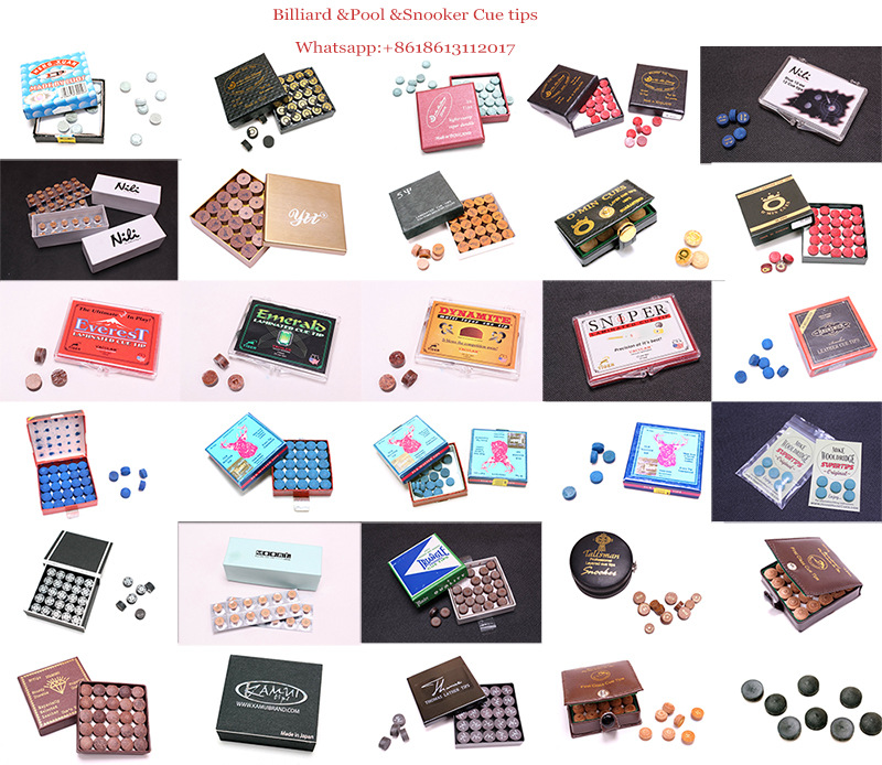 Billiard Cue Big Head Leather Head 12mm 13mm Gun Head Cover Rod Mouth Gun Head Head Protective Cover Billiard Accessories Supplies