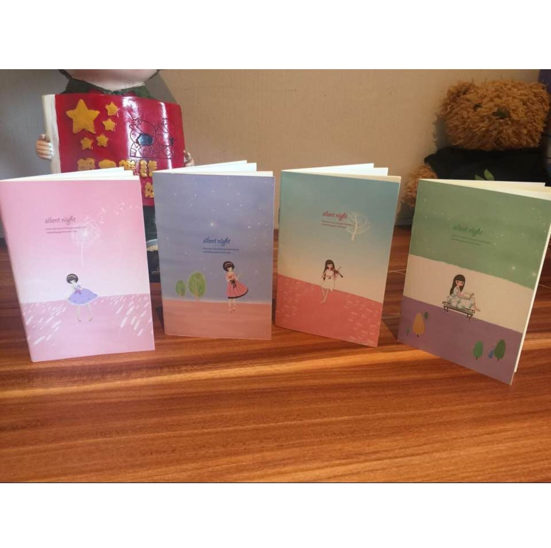 Korean cute cartoon notebook, portable notebook, mini notebook, small notebook