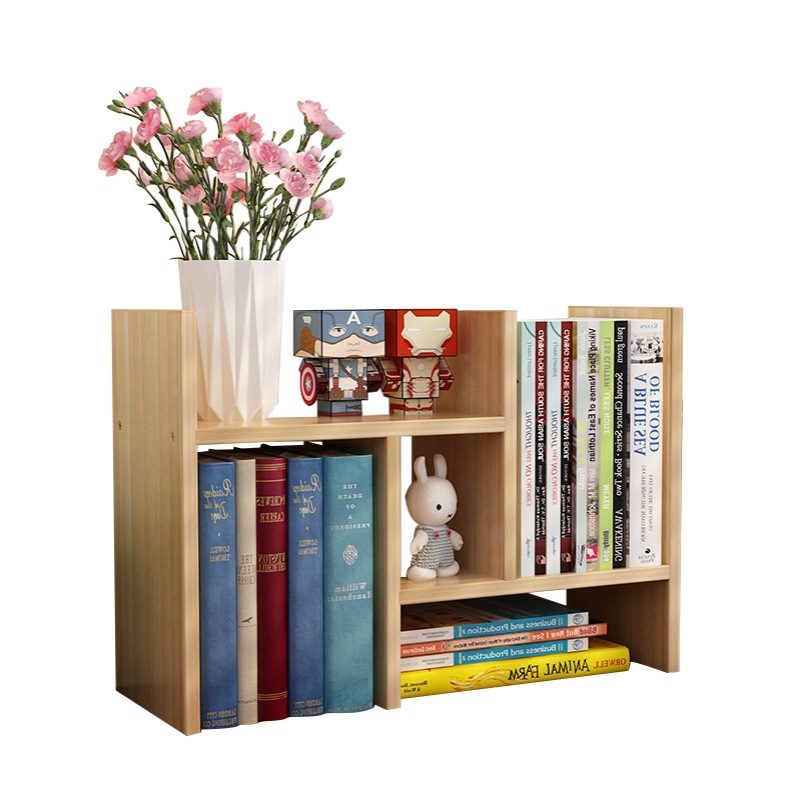 Bookshelf Simple Desk Storage Rack Children's Combination Book Desktop Storage Student Dormitory Small Bookshelf Modern Bookcase